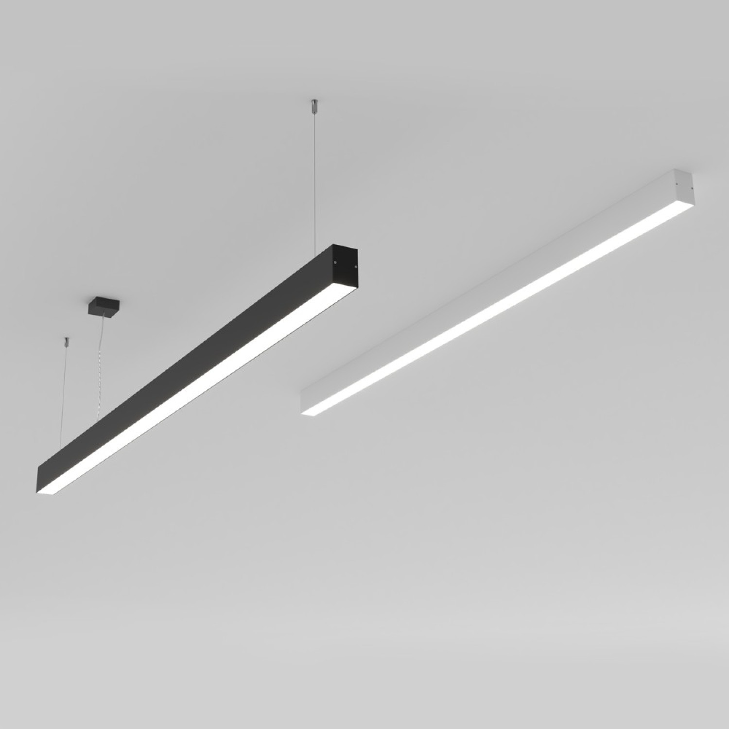 Висящ LED профил S-LINE 48 OM за професионални зони - 181,00 лв (92.54€) Снимка на Висящ LED профил S-LINE 48 OM за професионални зони -