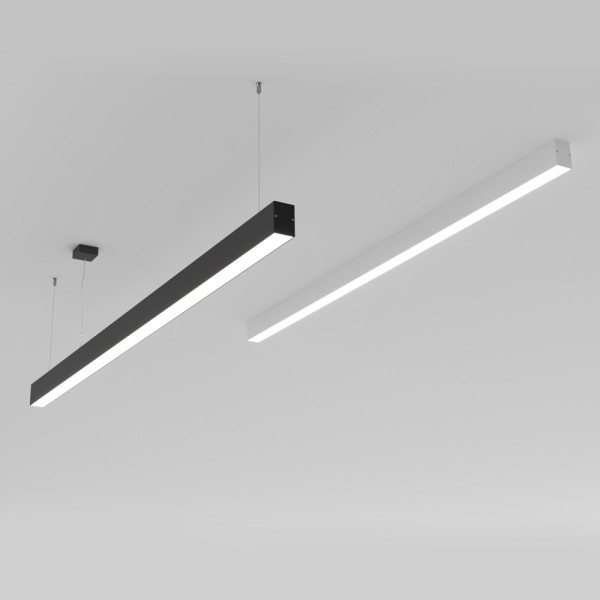 Висящ LED профил S-LINE 48 OM за професионални зони - 181,00 лв (92.54€) Снимка на Висящ LED профил S-LINE 48 OM за професионални зони -