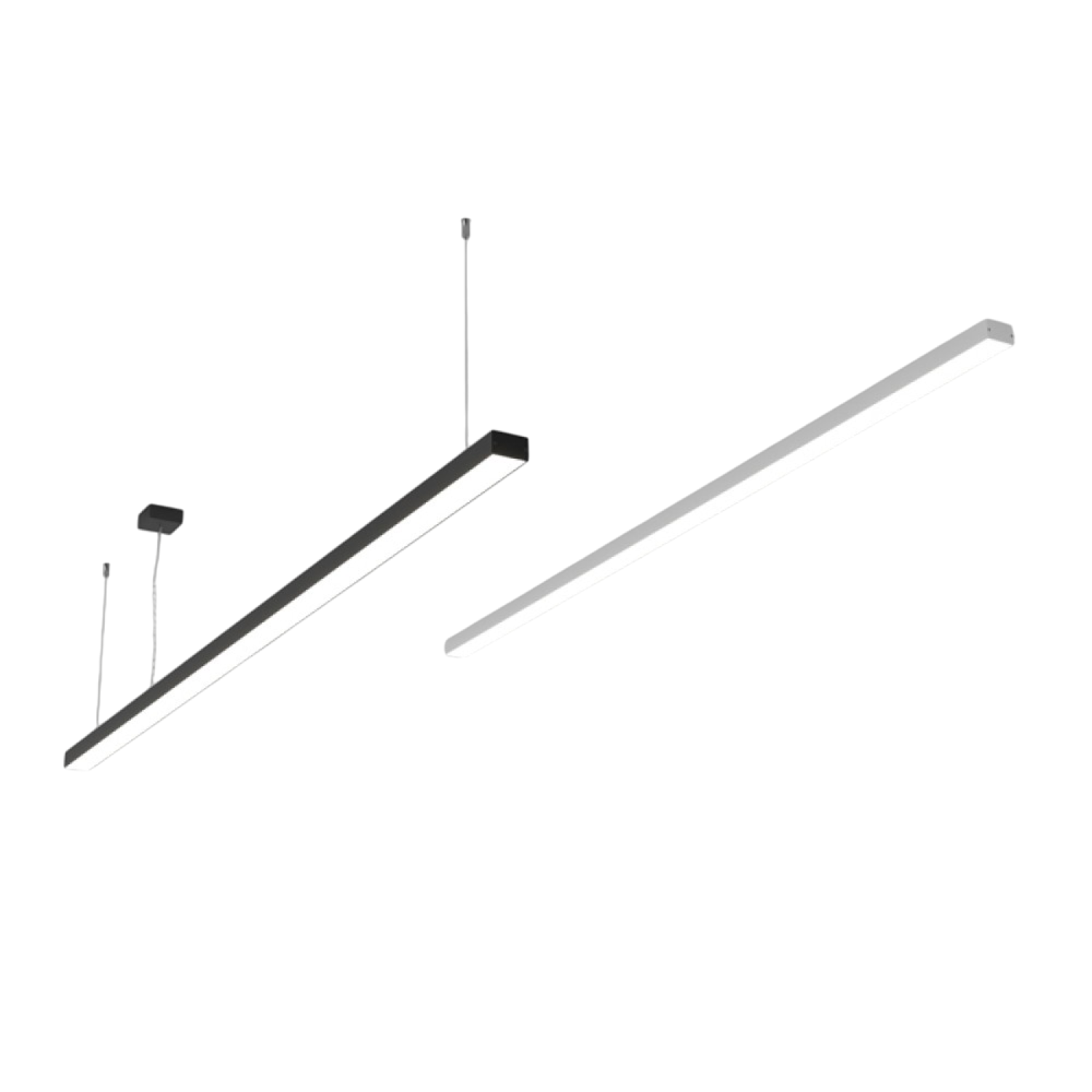 Висящ LED профил S-LINE 48 OM LOW с нисък корпус - 151,00 лв (77.21€) Снимка на Висящ LED профил S-LINE 48 OM LOW с нисък корпус -