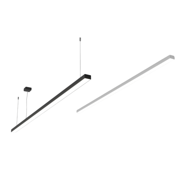 Висящ LED профил S-LINE 48 OM LOW с нисък корпус - 151,00 лв (77.21€) Снимка на Висящ LED профил S-LINE 48 OM LOW с нисък корпус -