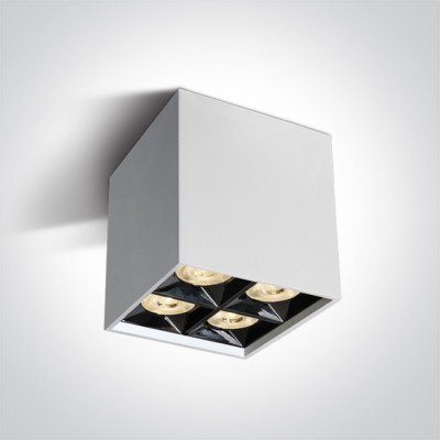 Квадратна LED луна за външен монтаж One Light Mirror Box | 15W | 3000K