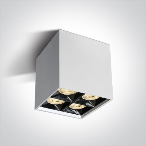 Детайлно изображение на Квадратна LED луна за външен монтаж One Light Mirror Box | 15W | 3000K Снимка на Квадратна LED луна за външен монтаж One Light Mirror Box | 15W | 3000K