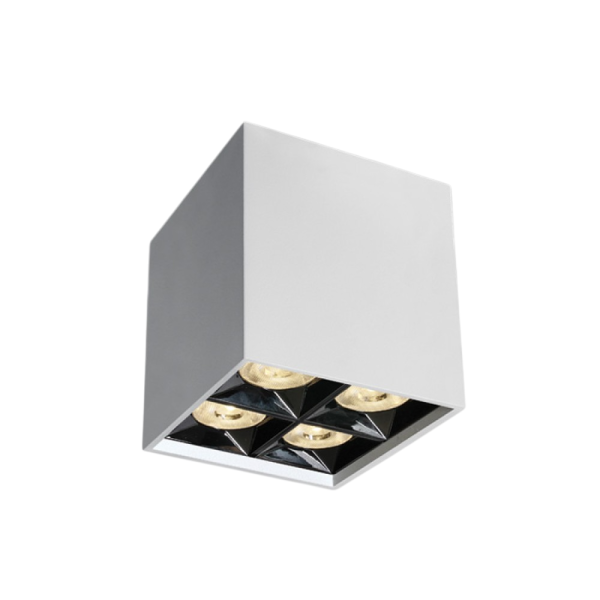 Детайлно изображение на Квадратна LED луна за външен монтаж One Light Mirror Box | 15W | 3000K Снимка на Квадратна LED луна за външен монтаж One Light Mirror Box | 15W | 3000K