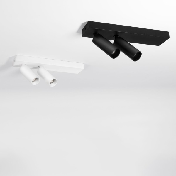 Детайлно изображение на LED спот за външен монтаж Dodo | Насочваем | 2x6W | 3000K Снимка на LED спот за външен монтаж Dodo | Насочваем | 2x6W | 3000K