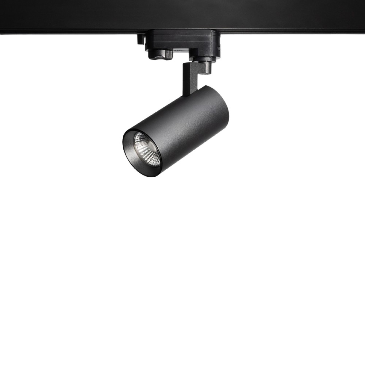 Снимка на Спот за релсова шина Longi GU10 с изчистен цилиндричен дизайн - Релсово осветление