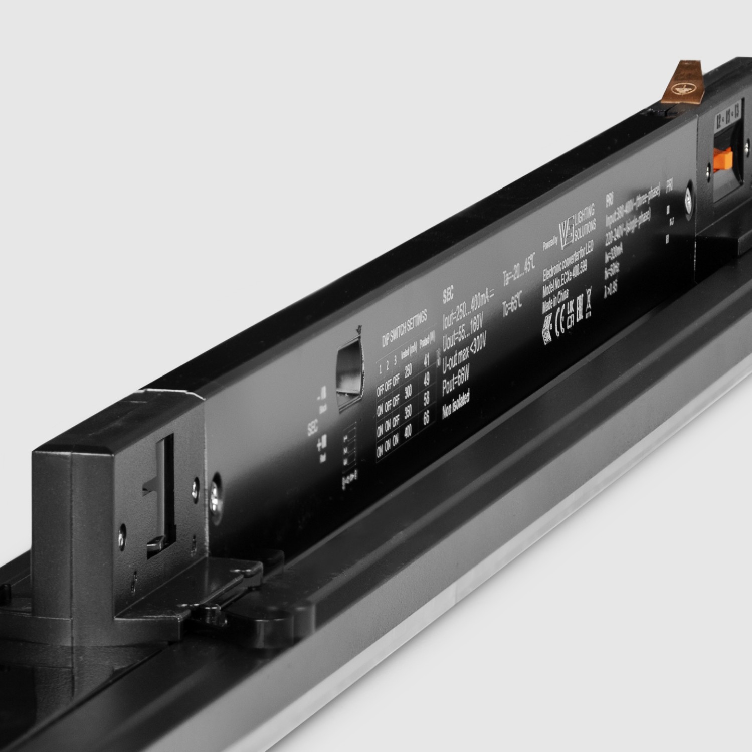 Снимка на Линеен LED модул за релсова шина OPTILINE (41–66W) - Релсово осветление