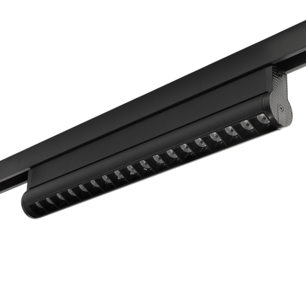 Детайлно изображение на Осветителен модул Dark Round AJ CCT за магнитна система 23 mm Снимка на Осветителен модул Dark Round AJ CCT за магнитна система 23 mm