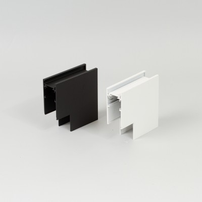 L-връзка за магнитен профил ОМ 23 mm Стена-Таван 80x80 мм