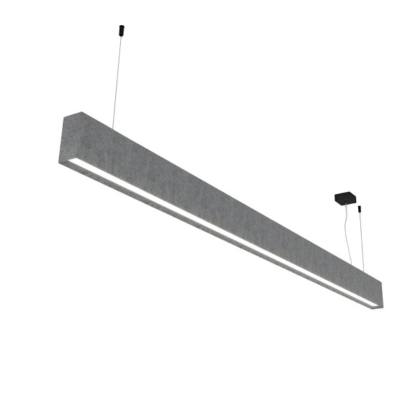 Снимка на Висящ LED профил с акустичен панел S-LINE 36 OM Acoustic - Висящи лампи