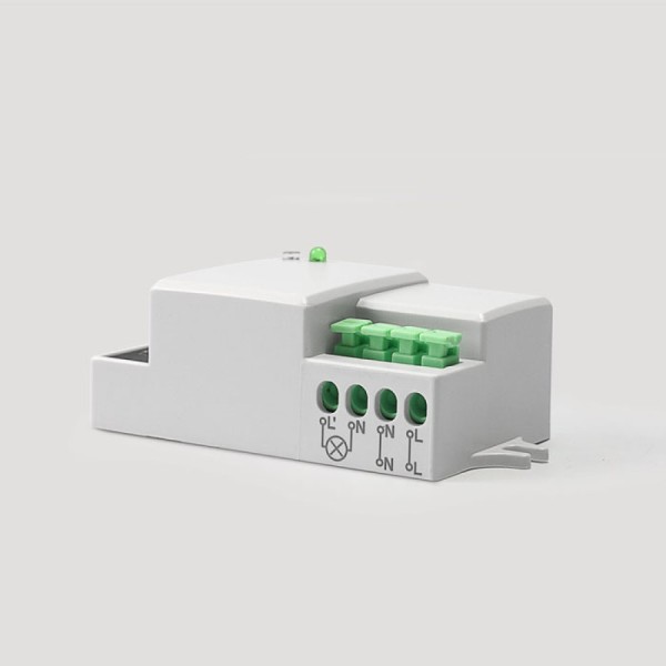 Снимка на Компактен микровълнов сензор за монтаж в разклонителна кутия 1200W - Сензори за движение