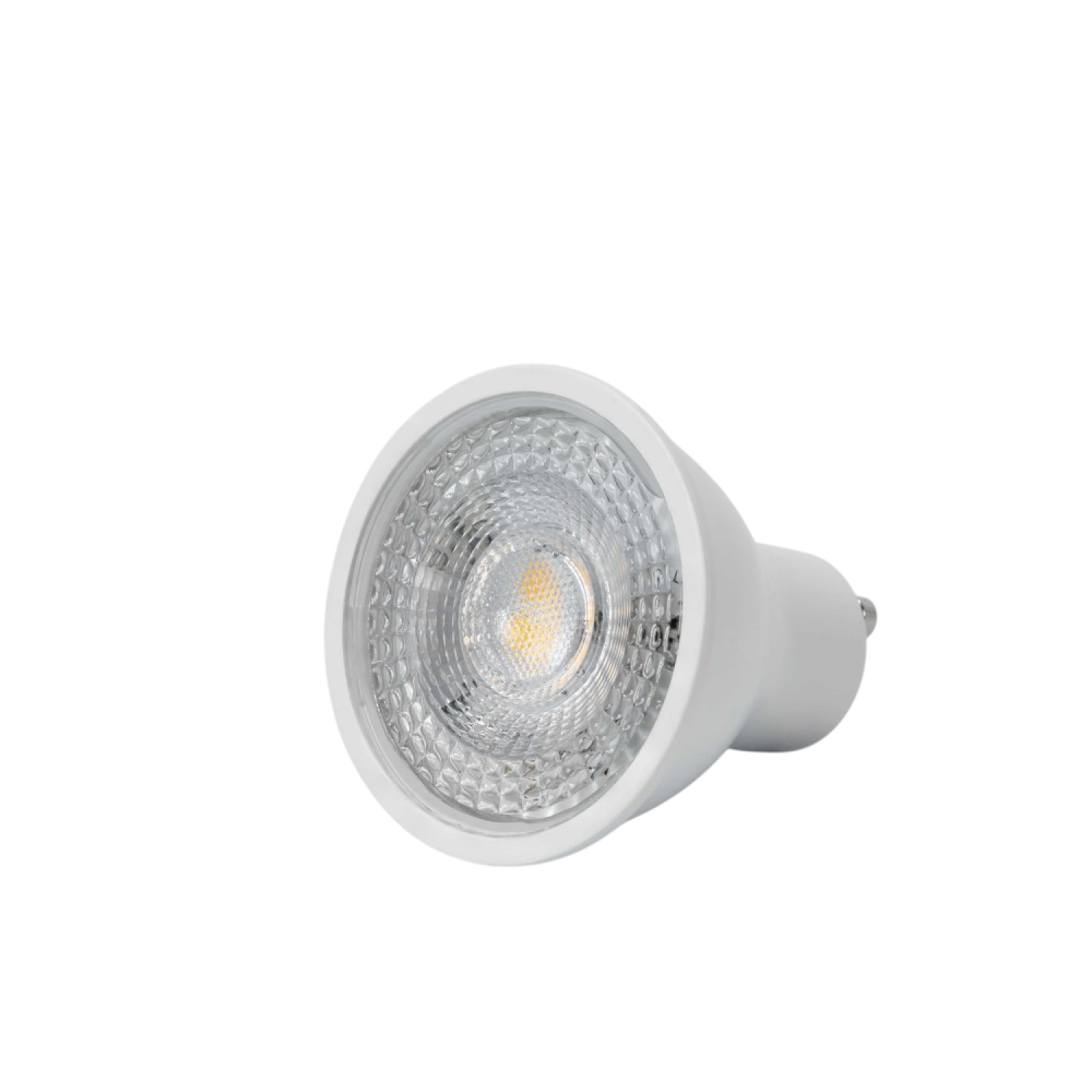 Снимка на LED крушка GU10 7W с широк ъгъл 60° и корпус PLA+ALUM - LED крушки