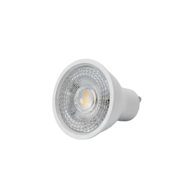 Снимка на LED крушка GU10 7W с широк ъгъл 60° и корпус PLA+ALUM - LED крушки