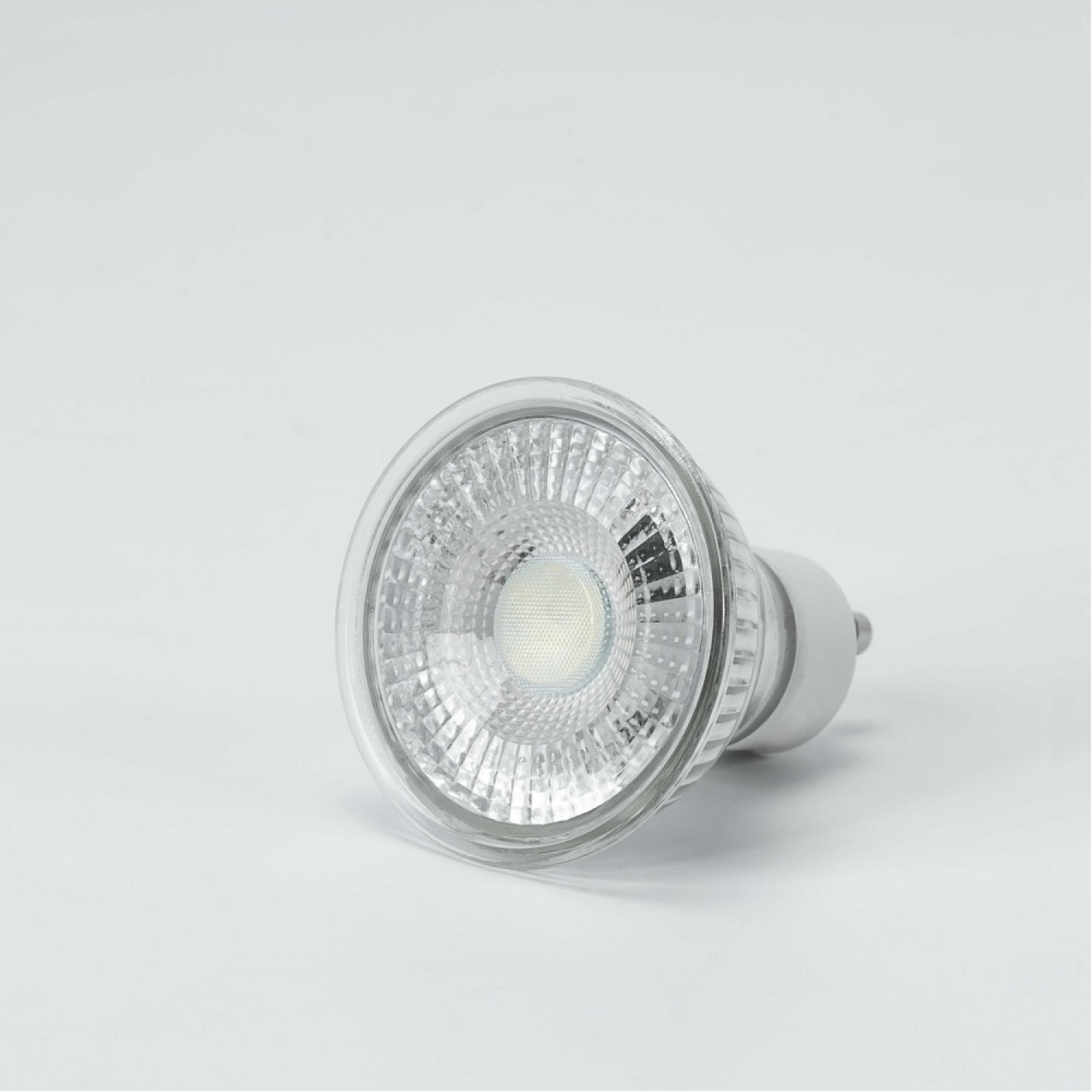 Снимка на Стъклена LED крушка GU10 5W с тесен ъгъл 38° 3000K/4000K - LED крушки