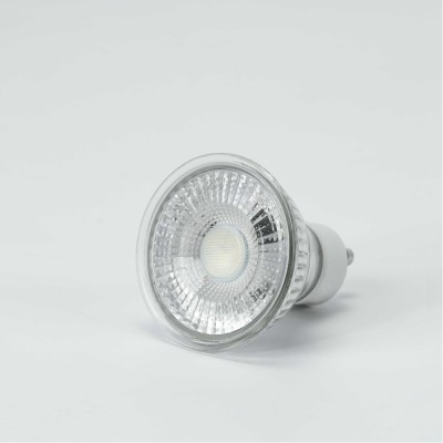 Стъклена LED крушка GU10 5W с тесен ъгъл 38° 3000K/4000K