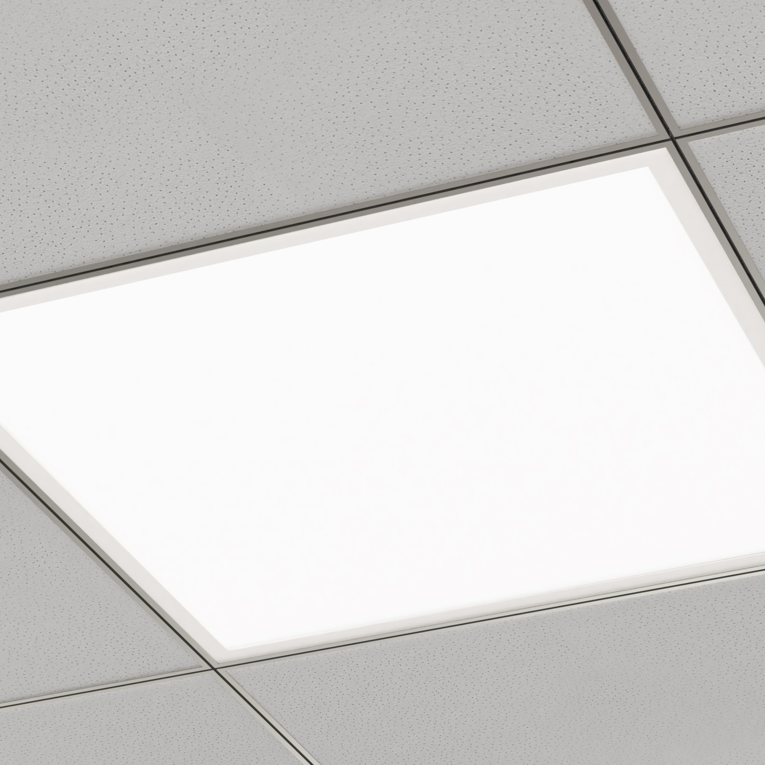 Снимка на LED панел за вграждане с опция за авариен модул Anna Eco 60x60 (40W) - LED панели