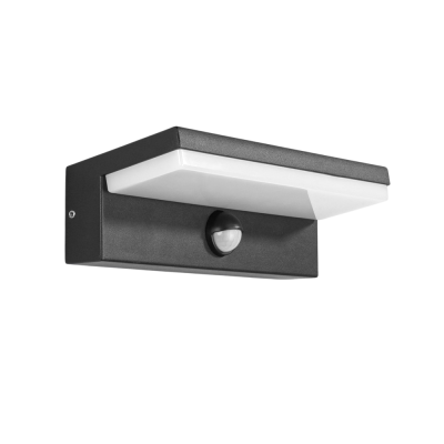 Фасадна LED лампа Brio | PIR сензор | IP54 | 9W | 3000K Фасадна LED лампа Brio | PIR сензор | IP54 | 9W | 3000K