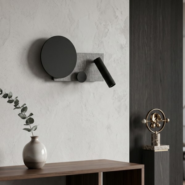 Снимка на Стенен аплик Moka с декоративна и насочена светлина