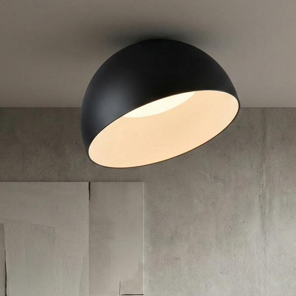 Снимка на LED плафониера тип купа Kimono | Асиметричен отвор | 3000K