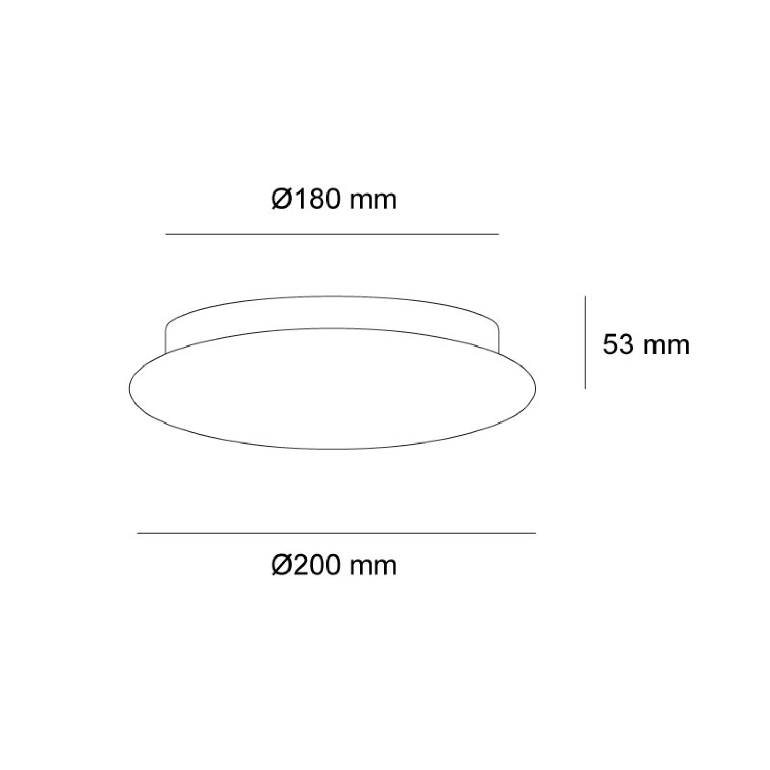 Снимка на LED полилей Meridian | Висящи халки | Златист | Черен | 35W | 3000K
