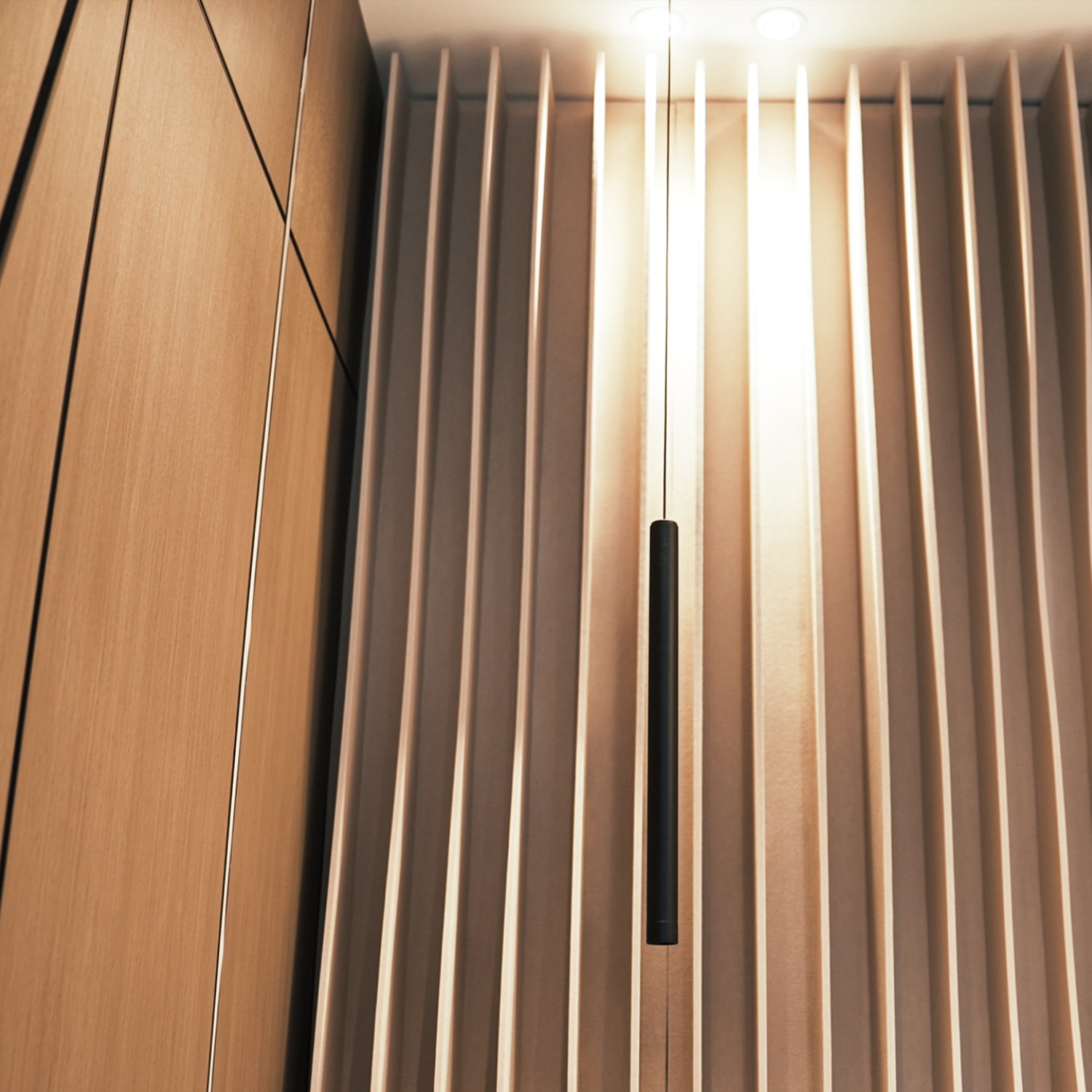 Снимка на Висящ цилиндричен LED пендел Pipe | 60cm | 3000K | 5W