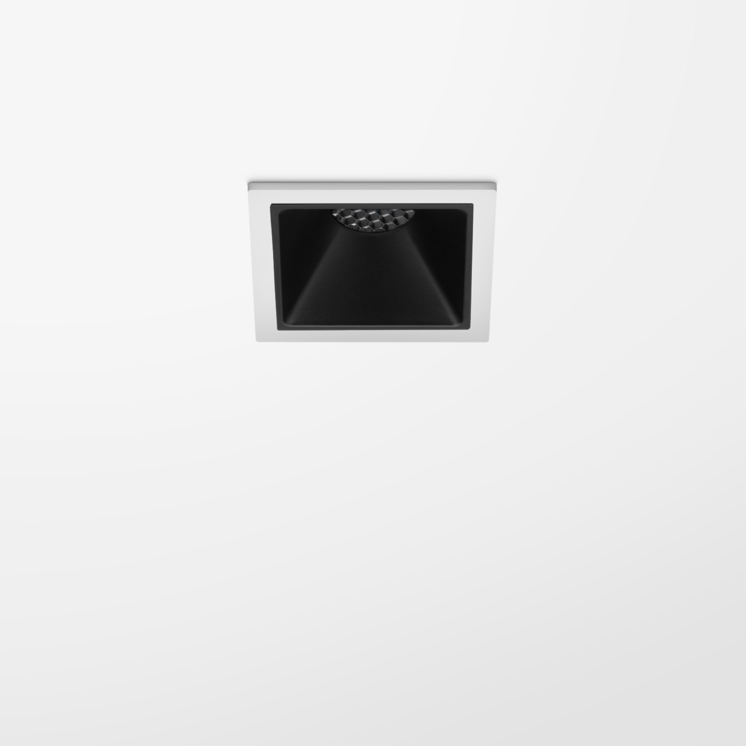 Снимка на Двойна LED луна за вграждане Squadra | 3000K | Черен рефлектор