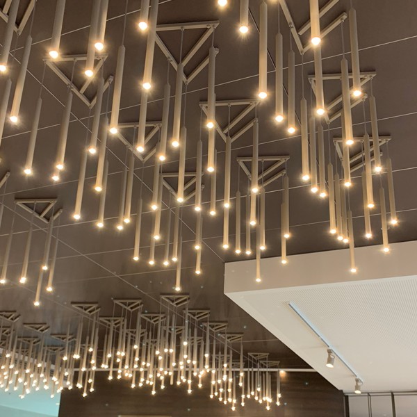 Детайлно изображение на Висящ цилиндричен LED пендел Pipe | 60cm | 3000K | 5W Снимка на Висящ цилиндричен LED пендел Pipe | 60cm | 3000K | 5W