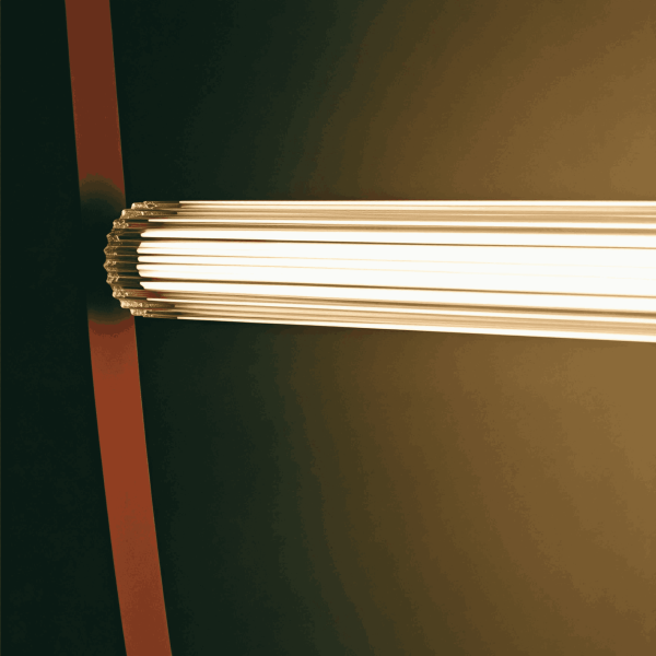 Снимка на Висяща LED лампа Belt Stick | Кожен колан | 3000K | 8W
