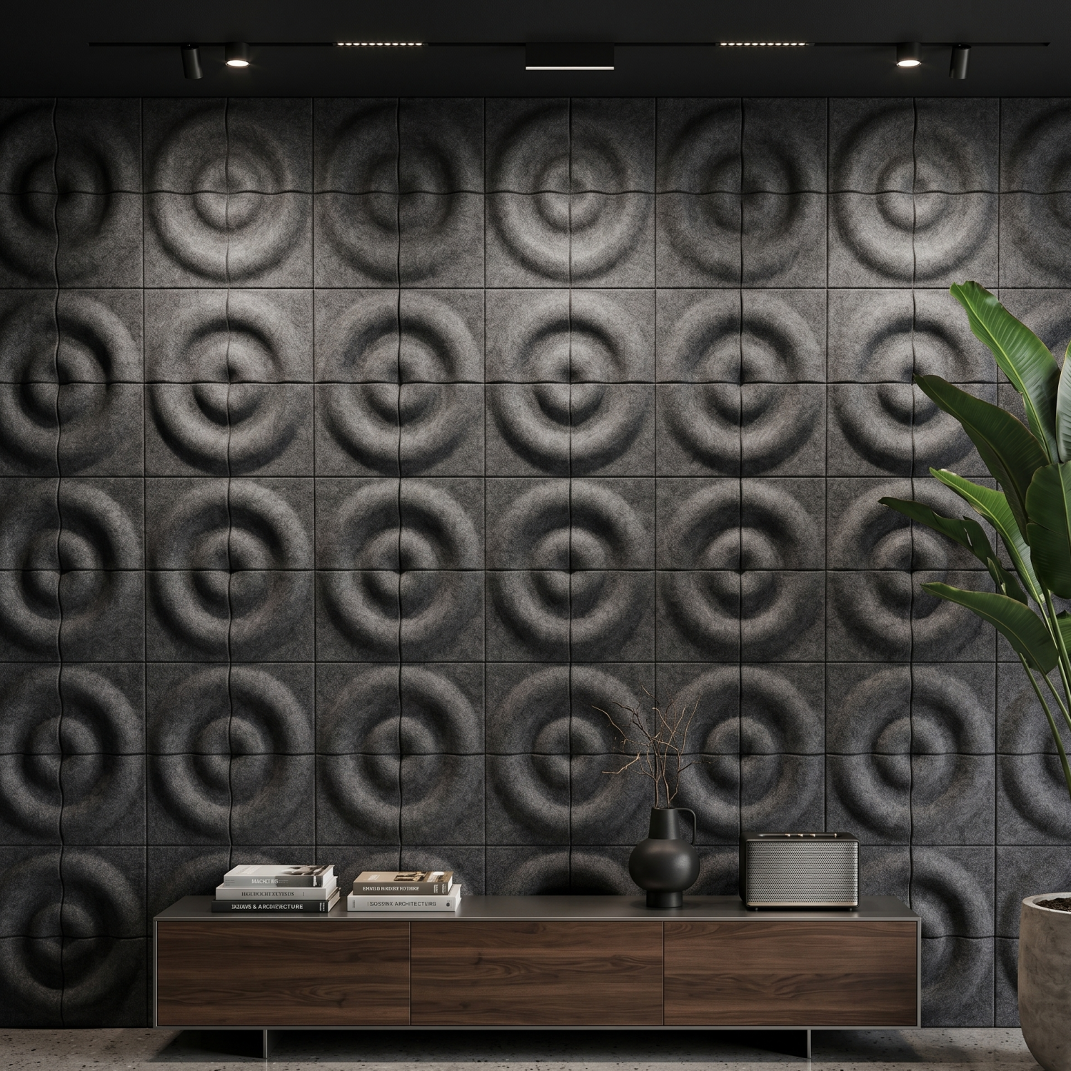 Детайлно изображение на 3D акустичен панел Fusion 300x300x40 mm Снимка на 3D акустичен панел Fusion 300x300x40 mm