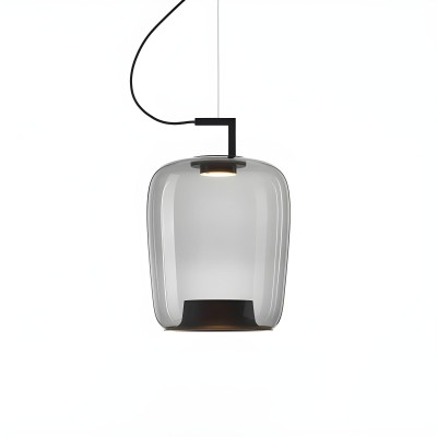 Висящ LED пендел Amber A | Опушено стъкло | 5W | 3000K