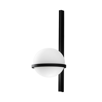 LED стенен аплик Astro Orb Wall | Сферичен | 12W | Черен