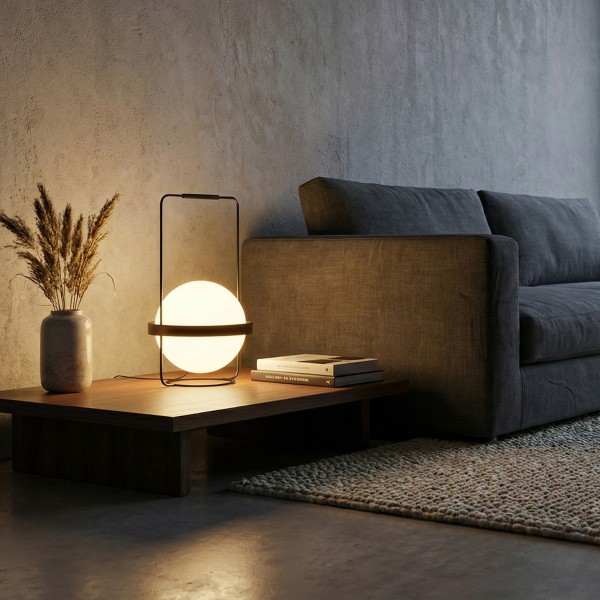 Детайлно изображение на Настолна LED лампа Astro Table | Планета | 12W | Черна Снимка на Настолна LED лампа Astro Table | Планета | 12W | Черна