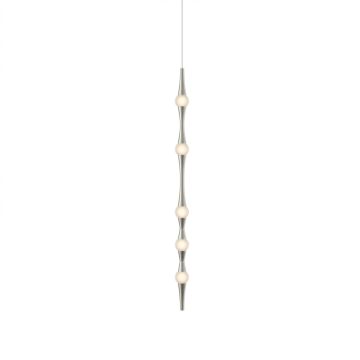 Дизайнерски висящ LED полилей Bamboo Vertical | 6W | 3000K Дизайнерски висящ LED полилей Bamboo Vertical | 6W | 3000K