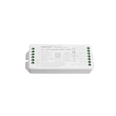 Смарт LED контролер PW5 5 в 1, 12–48V Смарт LED контролер PW5 5 в 1, 12–48V