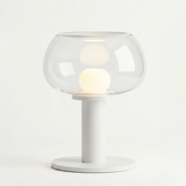 Снимка на Настолна LED лампа Brita Table | Тип купа | 3000K | 12W | Тъч димиране
