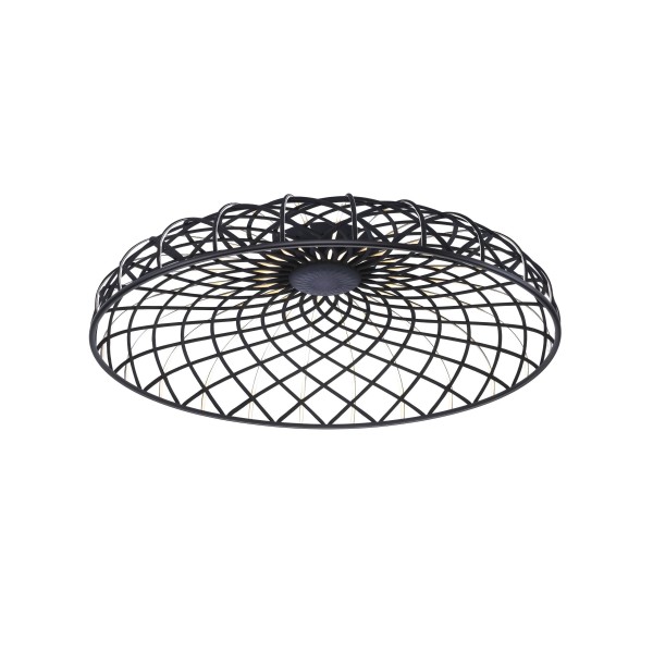 Снимка на Висящ LED пендел Criss | Плетено пано | Ø61cm | 25W | 3000K