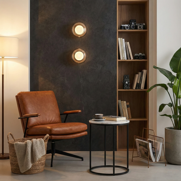 Детайлно изображение на Стенен LED аплик Crystal | Опушено стъкло | 3000K Снимка на Стенен LED аплик Crystal | Опушено стъкло | 3000K