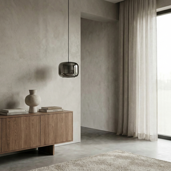 Детайлно изображение на Висящ LED пендел Crystal | Опушено стъкло | 3000K Снимка на Висящ LED пендел Crystal | Опушено стъкло | 3000K