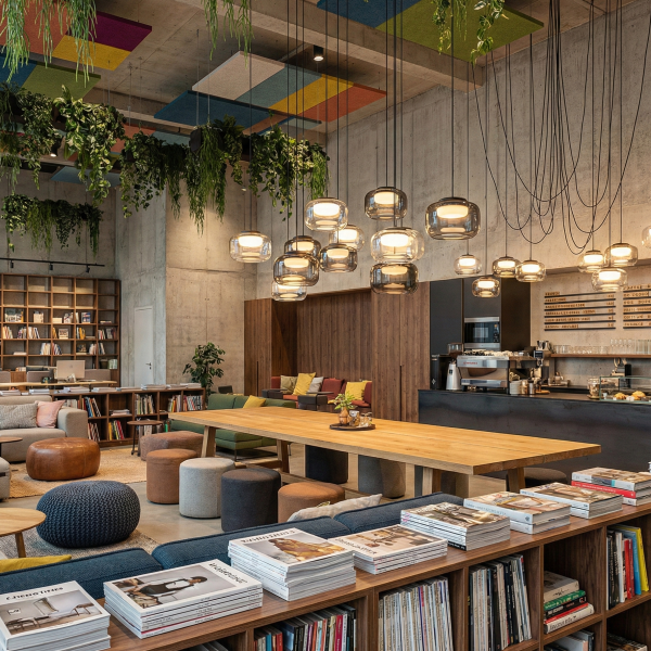 Детайлно изображение на Висящ LED пендел Crystal | Опушено стъкло | 3000K Снимка на Висящ LED пендел Crystal | Опушено стъкло | 3000K