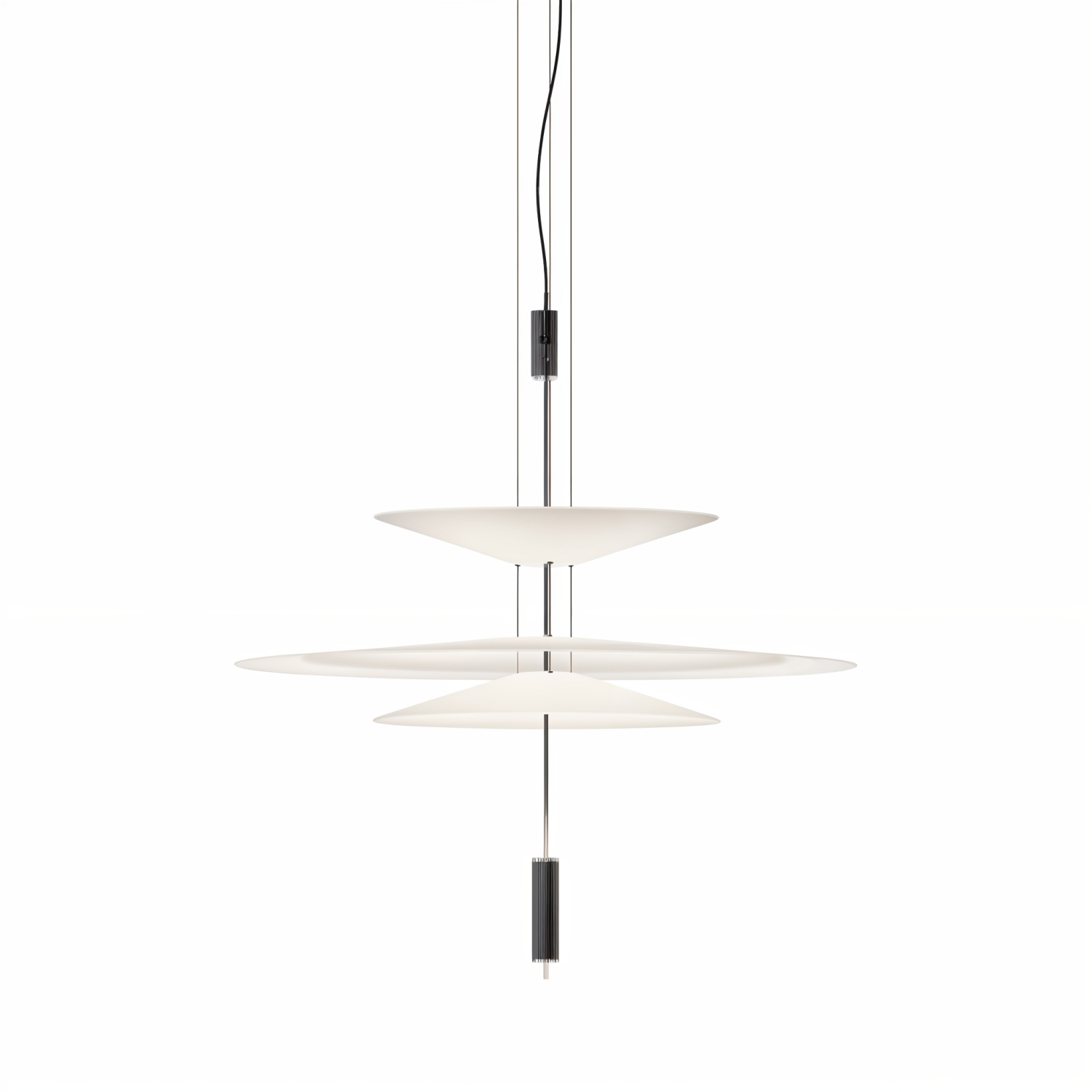 Снимка на Висящ LED пендел Drone | Дисковиден дизайн | 3000K | 16W