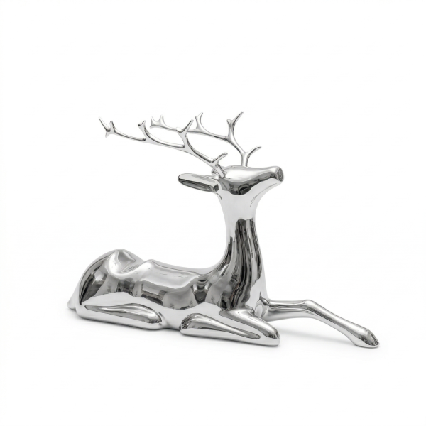 Снимка на Декоративна стойка за вино елен Deer | Огледална | 40cm