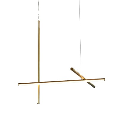 Висяща LED лампа Linear M | 21W | 3000K | Златист