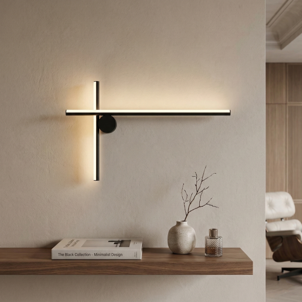 Детайлно изображение на Стенен LED аплик Linear Wall | Линеен дизайн | 13W | 730мм Снимка на Стенен LED аплик Linear Wall | Линеен дизайн | 13W | 730мм