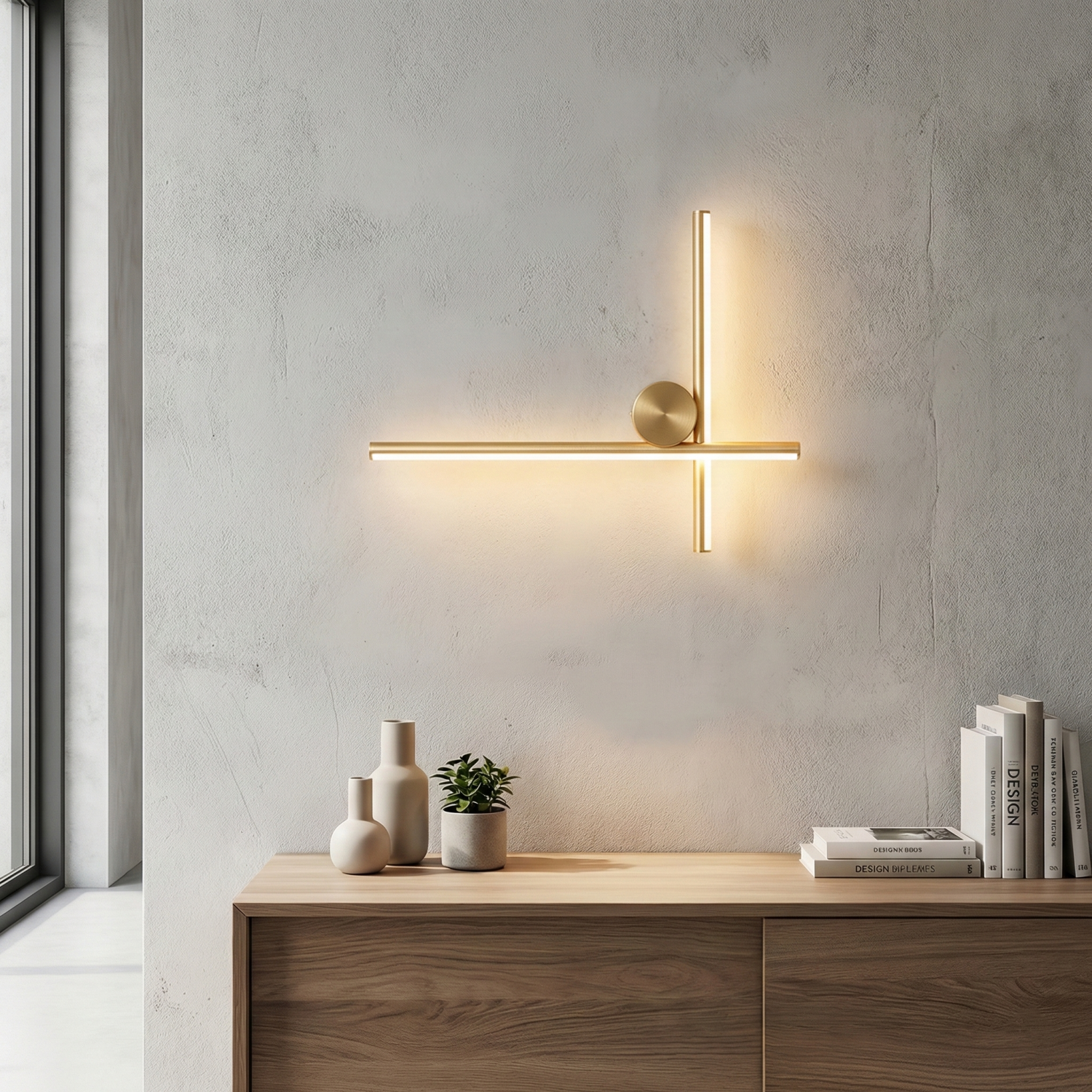 Детайлно изображение на Стенен LED аплик Linear Wall | Линеен дизайн | 13W | 730мм Снимка на Стенен LED аплик Linear Wall | Линеен дизайн | 13W | 730мм