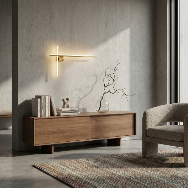 Детайлно изображение на Стенен LED аплик Linear Wall | Линеен дизайн | 13W | 730мм Снимка на Стенен LED аплик Linear Wall | Линеен дизайн | 13W | 730мм