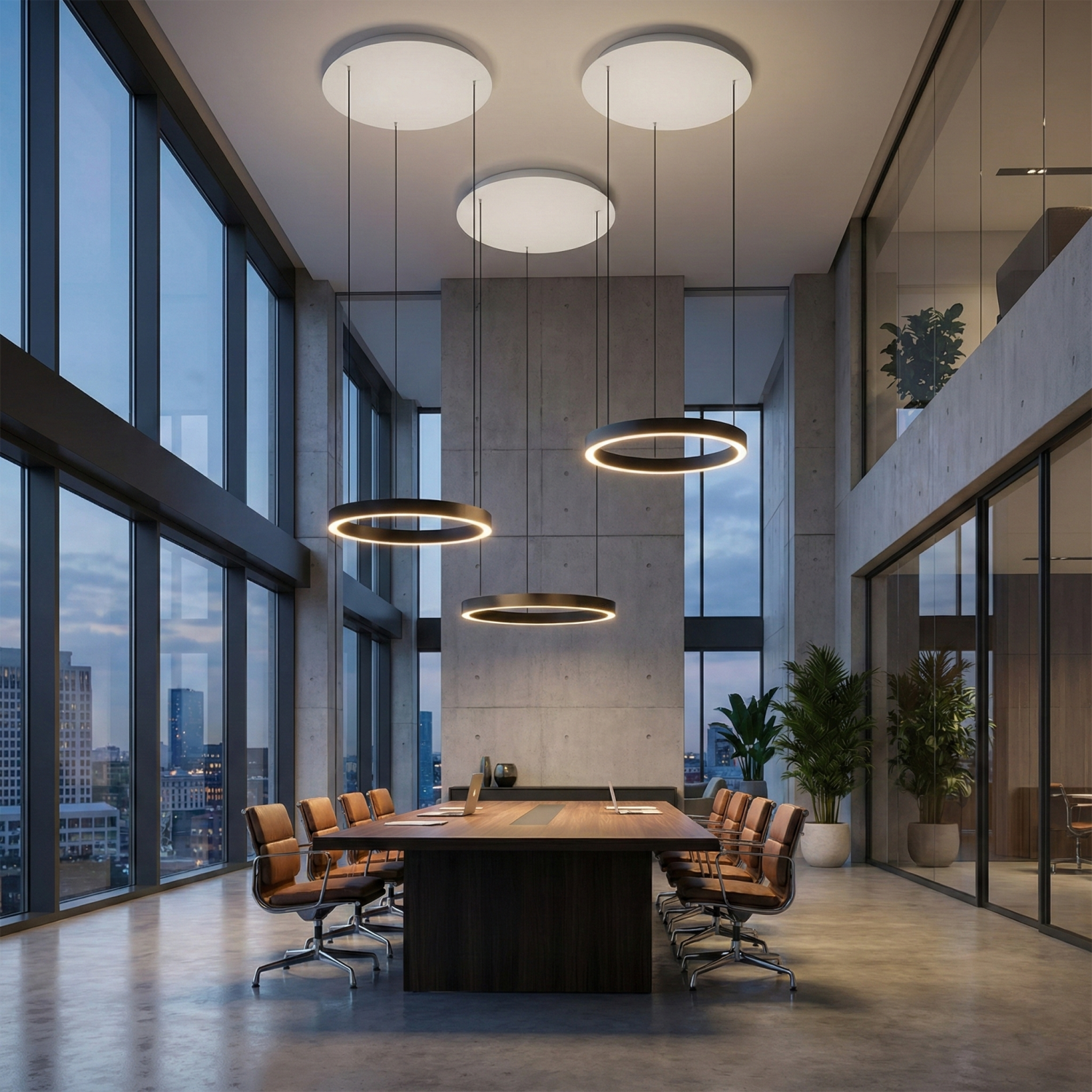 Детайлно изображение на Висящо LED осветително тяло Luno тип пръстен с 2.4G дистанционно Снимка на Висящо LED осветително тяло Luno тип пръстен с 2.4G дистанционно