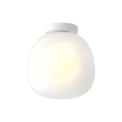 Сферичен плафон Mist | Пясъчно бял | Матирано стъкло | E27