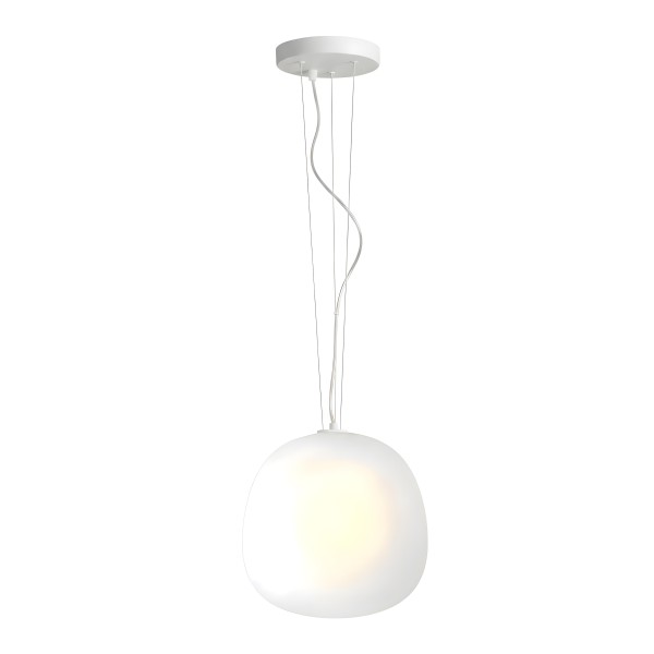 Детайлно изображение на Висящ пендел Mist | Пясъчно бял | Матиран дифузер Снимка на Висящ пендел Mist | Пясъчно бял | Матиран дифузер