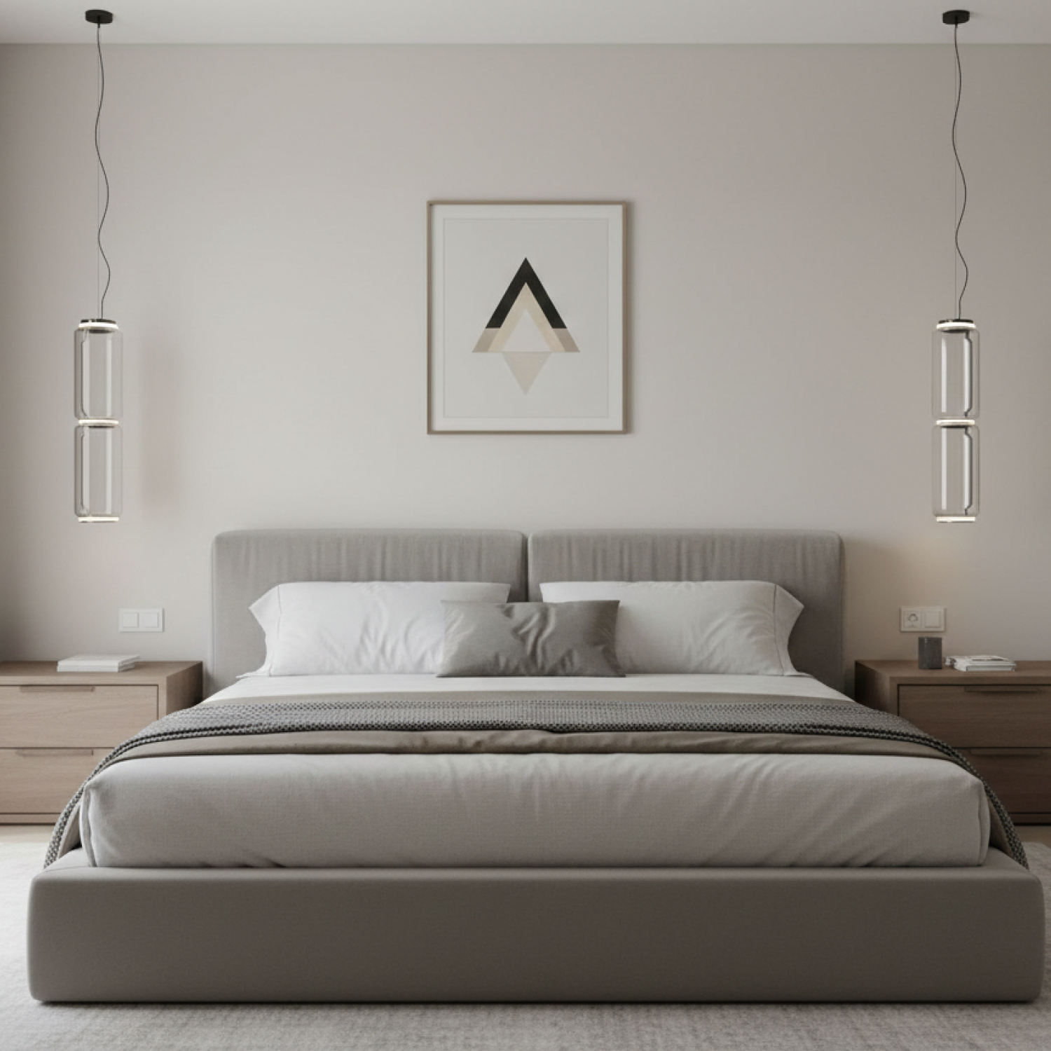 Детайлно изображение на Висяща LED лампа Norda A2 | Двойни стъклени капсули | 20W | 3000K Снимка на Висяща LED лампа Norda A2 | Двойни стъклени капсули | 20W | 3000K