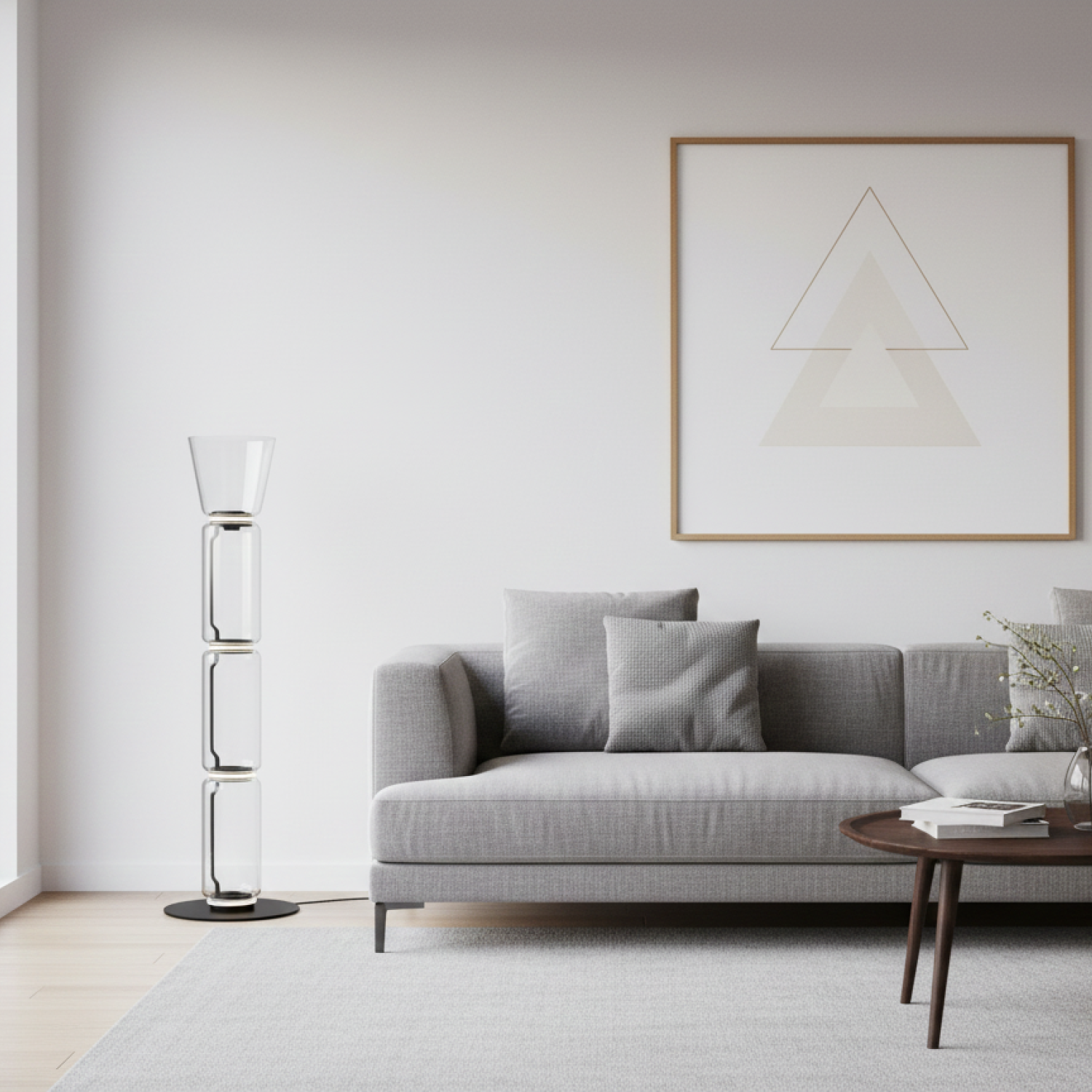 Детайлно изображение на Наземна LED лампа Norda | Стъклени капсули | 3000K | 30W Снимка на Наземна LED лампа Norda | Стъклени капсули | 3000K | 30W