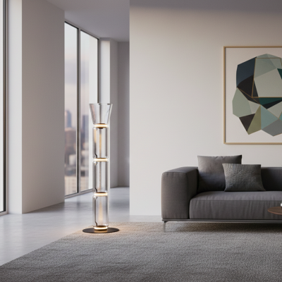 Наземна LED лампа Norda | Стъклени капсули | 3000K | 30W